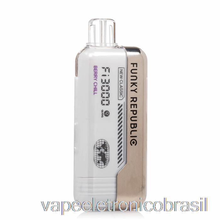 Vape Recarregável Funky Republic Fi3000 Descartável Berry Chill
